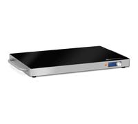 Argento Piano caldo - 240 W - Acciaio inox - 62 x 35 cm | Royal Catering