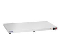Argento Piano caldo - 600 W - acciaio inox - 100 cm | Royal Catering