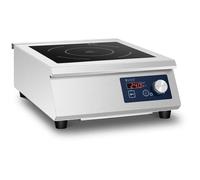 Argento Piastra a induzione - 33 cm - Da 60 a 240 °C | Royal Catering