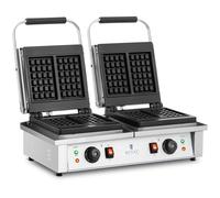 Royal Catering Piastra per waffles - Waffle belga - 1500 W - 2 piastre RC-WM201