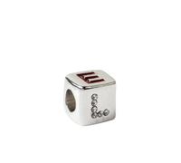 Argento Placcato Perline Lega Amore Dadi Nota Fiocco Cuore Charm Fit Bracciale Gioielli Fai da Te Donne Fashion Processing