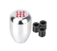 (Argento) Pomello del cambio MT Gear Stick Racing a 5 velocitÃ per cambio manuale in lega di alluminio