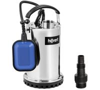Argento Pompa sommergibile - 8,5 m³/h - 7 m - 550 W - Interruttore galleggiante | hillvert