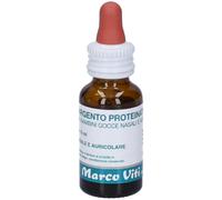 Argento proteinato Marco Viti bambini 0,5% gocce nasali e auricolari,
