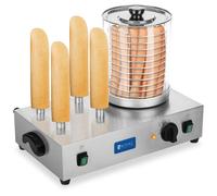 Royal Catering B-WARE Cuoci hot dog con barre per tostare RCHW 2300