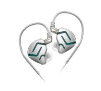 (Argento SENZA MICROFONO) Cuffie ibride elettrostatiche + dinamiche KZ ZES Cuffie sportive da gioco