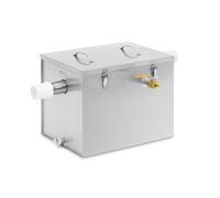 Argento Separatore di grasso - 40 l - Royal Catering