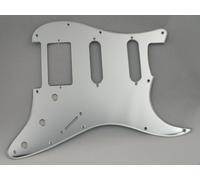 Argento Specchio HSS Scratch Piastra Battipenna Per USA / Mex STRATOCASTER STRAT