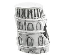 Argento sterling 925 Italia torre pendente di Pisa viaggi Turistici perline per braccialetti europei