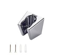 Argento Supporto Doccetta, CHSEROK Supporto Soffione Doccia, Due Slot per Schede, Compatibile con la Maggior Parte delle Docce | La distanza tra i fori è di circa 20 mm