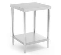Royal Catering Seconda Mano Tavolo inox - 60 x 60 cm - Portata: 150 kg RCAT-60/60-NW