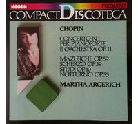 Argerich Martha Chopin; Piano C.1. etc. Argerich (CD)