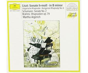Argerich, Martha - Liszt: Pno Sonata In B Minor Hungarian Rhapsody No