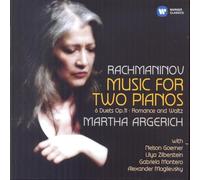 Martha Argerich – Rachmaninov: Music for Two Pianos – CD – Warner Music