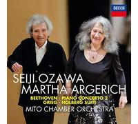 Seiji Ozawa / Martha Argerich: Plays Beethoven & Grieg - AA.VV. (Audio Cd)
