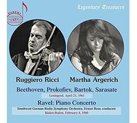 Beethoven, Prokofiev, Bartok, Sarasate, Ravel - Ruggiero Ricci ... (Audio Cd)