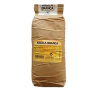 Argila Branca - 1 kg di argilla bianca portoghese - Polvere per maschere e peeling - 100% naturale