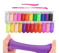 Argilla autodurcante per,Set di scultura multicolore | Pasta modellante sicura non appiccicosa per attività manuali e adulti