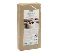 Argilla bianca da ceramica non chamottata, 10 kg