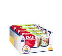 Argilla Bianca da Modellare - 1 kg - Pronta all’Uso - Asciugatura all’Aria - Non Tossica - Ideale per Scuola e Hobby Creativi - Variazioni 4/6/8/10 Pezzi (4)