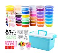 Argilla da Modellare,Yiyifor 36 Colori das Pasta Modellabile,Plastilina per Bambini,DIY Craft Clay Set,Plastilina Regalo Giochi,Regalo per Ragazzi e Ragazze Dai 3 ai 12 Anni