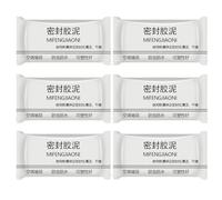 Argilla mastice sigillante - Costruzione di riparazione mastice, progettazione di fango a riparazione rapida per fori nelle pareti e collegamenti di tubi, concetto di disposizione durevole dei fori pe