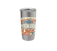 Argilla per ceramica piromaniaca per fango Bicchiere termico in acciaio inox doppia parete