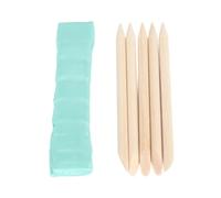 Argilla per pulire gli orologi - spatola per pulire gli orologi | Set professionale da 6 pezzi per la pulizia degli orologis detergente per componenti di orologis utensili per orologiai, sgrassatore