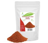 Argilla rossa marocchina - 200 gr - Maschere viso fai da te, maschere corpo, maschere capelli, peeling e scrub morbidi, produzione di sapone, anti-età e rassodamento della pelle
