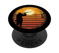 Argilla Skeet piccione tiro cacciatori di argilla PULL piccioni di argilla PopSockets PopGrip Adesivo