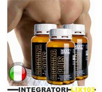 Arginina 1000mg Ossido Nitrico GH Massa Muscolare erezione 3 box 100 Compresse