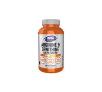 Arginina e Ornitina 500 mg / 250 mg 250 capsule vegetali Now Foods