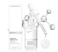 Argirelina Solution 10%, Hyaluronic Acid Serum, Siero Antirughe Viso Donna, Argirelina Sieri viso, Controlla i Pori, Migliora le Rughe, Siero Viso Coreano per Tutti i Tipi di Pelle-30ml