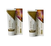 ARGITAL - ARGILTUBO MASCHERA ALL'ARGILLA VERDE PRONTA ALL'USO 2 CONFEZIONI DA 250 ML, rinfrescante, protettiva, pelle liscia e luminosa