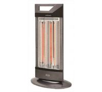 ARGO AMBIENT Stufa Elettrica in Fibra di Carbonio, Oscillante