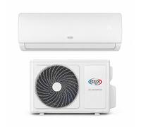 Argo Clima Deluxe Condizionatore Fisso, DC Inverter, 12000 Btu, Unità Interna E Esterna
