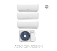 ARGO CLIMADESIGN CONDIZIONATORE TRIAL 21 9+9+12 BTU WIFI DC INVERTER A++ A+ [EEK: A]