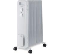 Argo Radiatore Termosifone Elettrico ad Olio Stufa Portatile 11 Elementi Potenza 2500 Watt con Termostato - WARM 11
