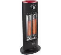 Argo Stufa elettrica al Carbonio Potenza 800 Watt 2 Livelli di potenza colore Nero Rosso - LOXO