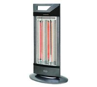 Argoclima Ambient Stufa in Fibra di Carbonio Oscillante, Grigio Antracite