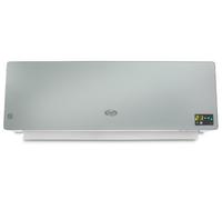 Argo Termoventilatore da parete Ceramico Stufa elettrica Potenza 2000 Watt con Telecomando e Timer - CHIC SILVER ECO
