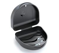 ARGOMAX Presa per parentesi graffe, scatola Dento Box per binari (anche per guida di montaggio), 1 scatola KFO (nero).