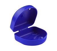 ARGOMAX Scatola per parentesi graffe, per parentesi graffe, per riporre parentesi graffe o protesi, 1 scatola KFO (blu scuro).
