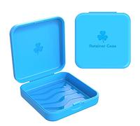 ARGOMAX Scatola per parentesi graffe, scatola Dento Box per binari (anche per guida a scricchiolio), 2 pezzi KFO Box (azzurro).