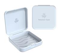 ARGOMAX Scatola per parentesi graffe, scatola Dento Box per binari (anche per guida a scricchiolio), 2 pezzi KFO Box (bianco).