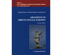 Argomenti di diritto penale europeo