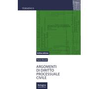 Argomenti di diritto processuale civile - 2025 - Bologna Universi