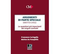 Libri Francesco Caringella / De Pamphilis Matteo - Argomenti Di Parte Speciale.