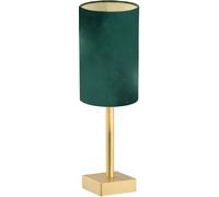 Argon Abruzzo lampada da tavolo 1x7 W ottone-verde 8108