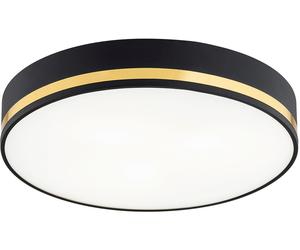 Argon Amore plafoniera 2x15 W nero-oro 7041